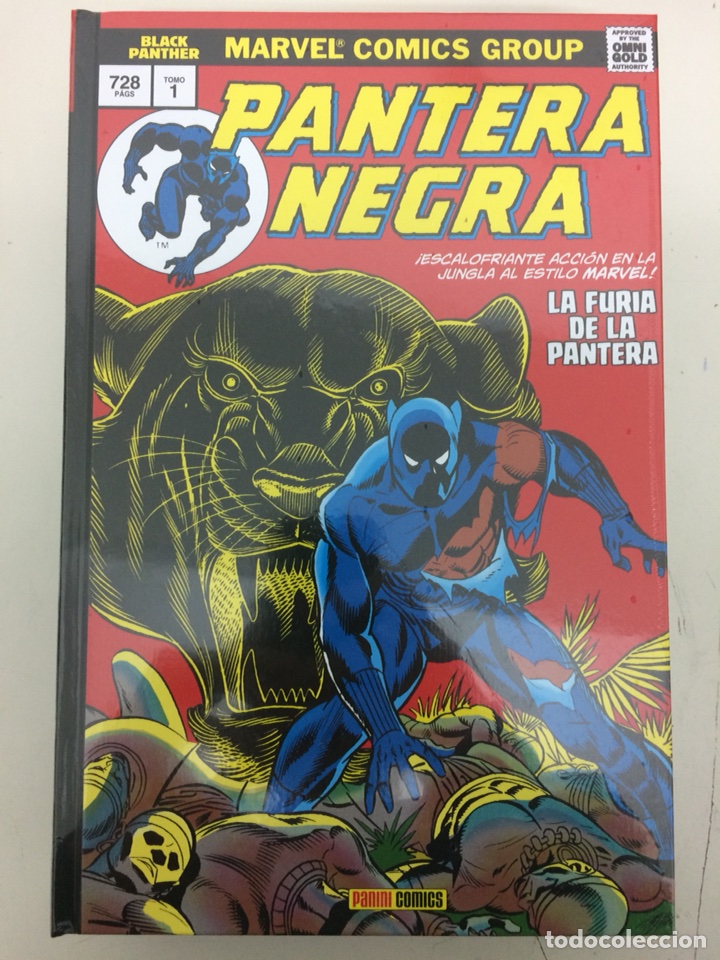 C&oacute;mics: Pantera negra la furia de la pantera - marvel gold - panini comics - Foto 1