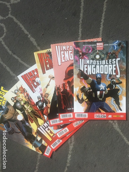 C&oacute;mics: Imposibles vengadores 1, 2, 3, 4, 5, 6