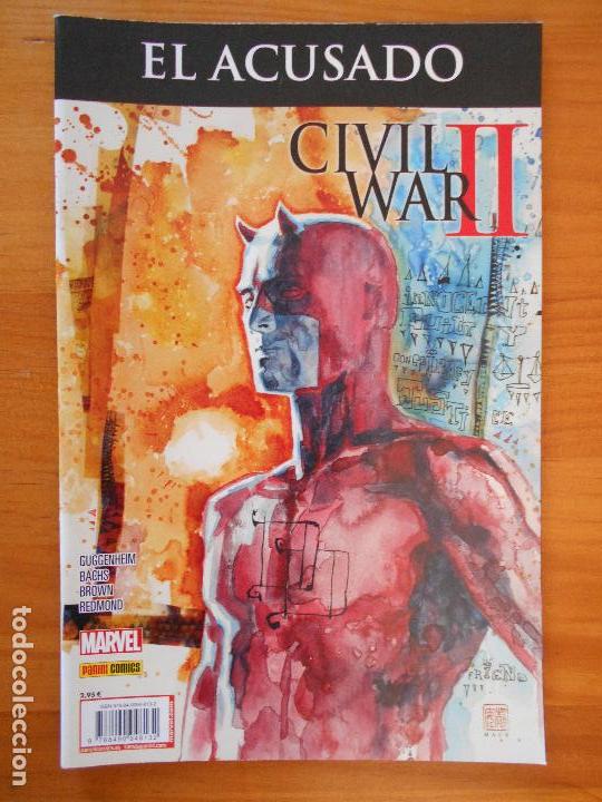 C&oacute;mics: CIVIL WAR II - EL ACUSADO - MARVEL - PANINI (9M) - Foto 1