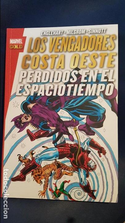 C&oacute;mics: MARVEL GOLD - LOS VENGADORES COSTA OESTE: PERDIDOS EN EL ESPACIO - PANINI - Foto 1