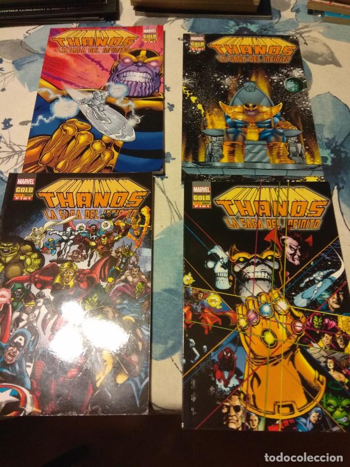 C&oacute;mics: THANOS LA SAGA DEL INFINITO 1 AL 4 COMPLETA PANINI INFINITY WAR - Foto 1