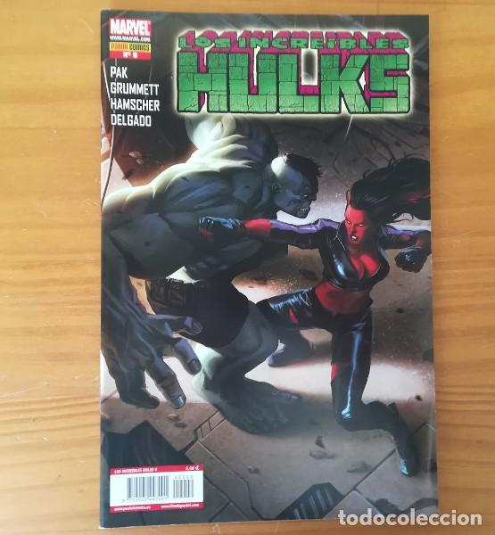 C&oacute;mics: LOS INCREIBLES HULKS 9. PAK GRUMMETT HAMSCHER DELGADO. MARVEL PANINI COMICS HULK LA MASA - Foto 1