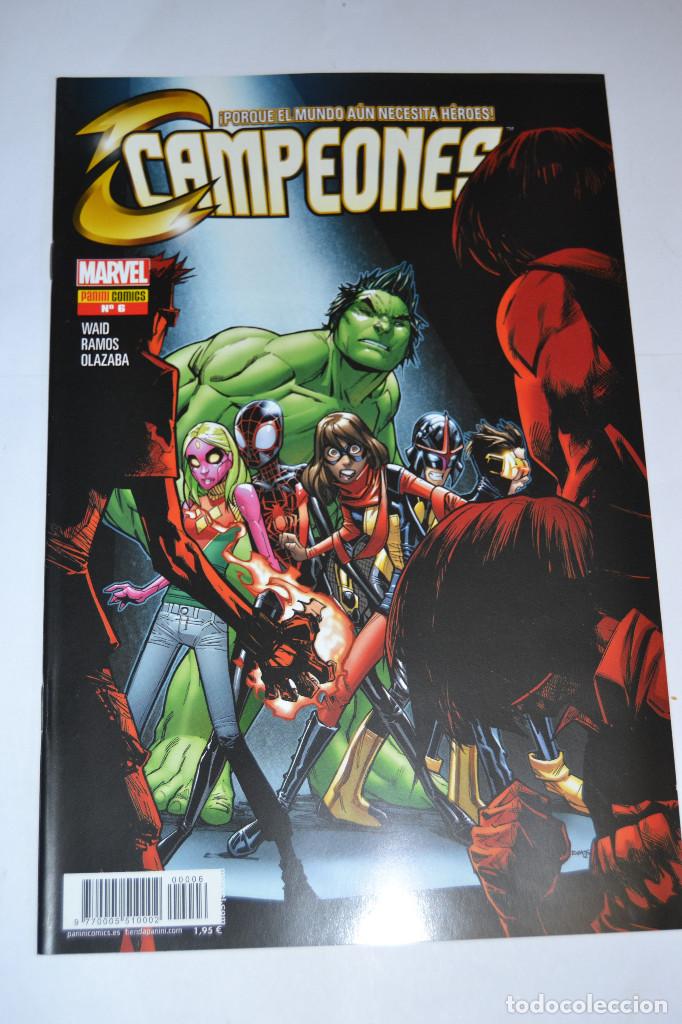 C&oacute;mics: CAMPEONES N&ordm; 6. PANINI - GRAPA. NUEVO - Foto 1