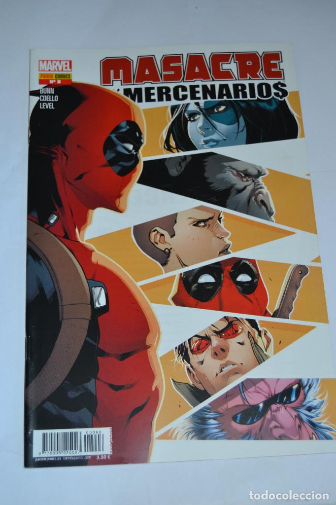 C&oacute;mics: MASACRE Y LOS MERCENARIOS N&ordm; 6. PANINI - GRAPA. NUEVO - Foto 1