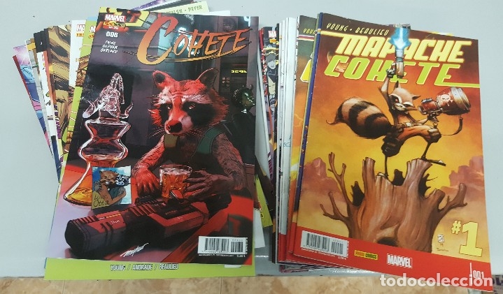 C&oacute;mics: MAPACHE COHETE &iexcl; COMPLETA 38 NUMEROS ! GROOT - SKOTTIE YOUNG MARVEL - PANINI - Foto 1