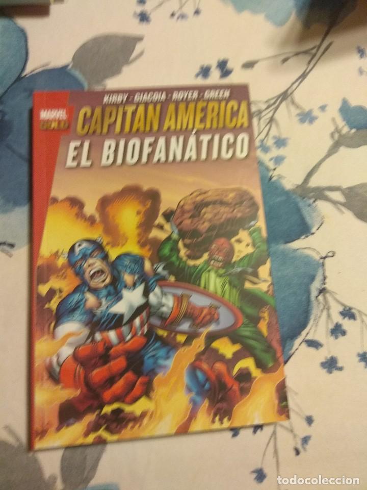 C&oacute;mics: EL BIOFANATICO CAPITAN AMERICA MARVEL GOLD - Foto 1