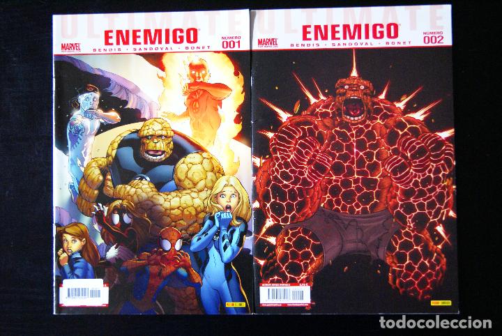 C&oacute;mics: Ultimate Comics: Enemigo, Completa, 2 n&ordm;s . Panini. - Foto 1