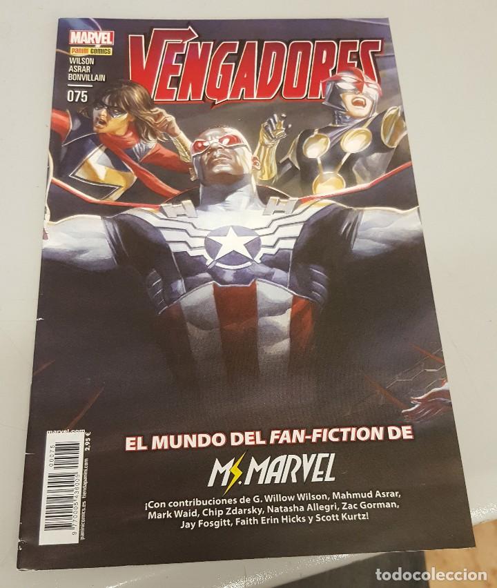 C&oacute;mics: LOS VENGADORES VOL 4 N&ordm; 75 / MARVEL PANINI - Foto 1