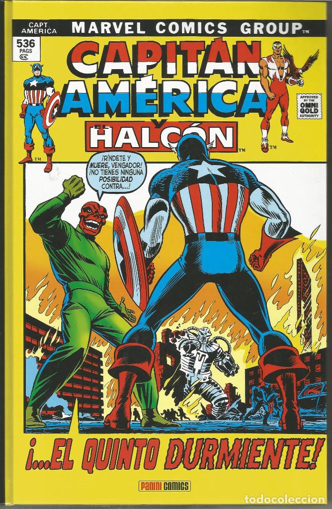 C&oacute;mics: Marvel Gold. Capit&aacute;n Am&eacute;rica y El Halc&oacute;n 3 &iexcl;El quinto durmiente! Panini C&oacute;mics - Foto 1