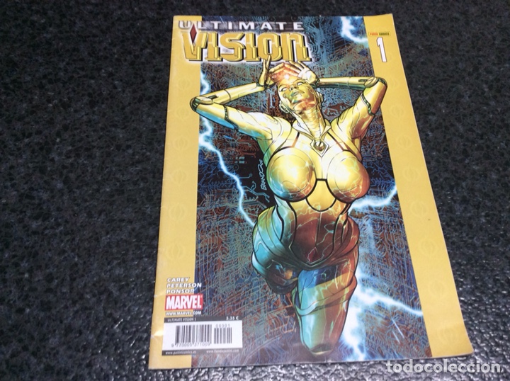 C&oacute;mics: ULTIMATE VISION N&ordm; 1 -ED. PANINI - Foto 1