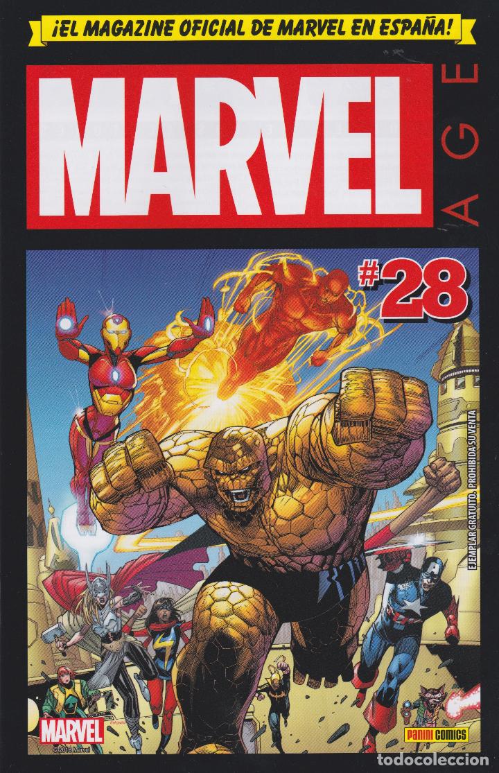 C&oacute;mics: Marvel Age 28 y Panini Confidencial 28 - Foto 1