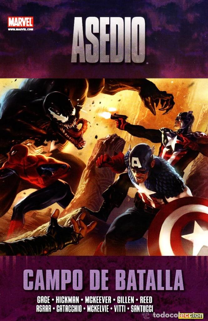 C&oacute;mics: ASEDIO: CAMPO DE BATALLA .PANINI. PERFECTO. - Foto 1
