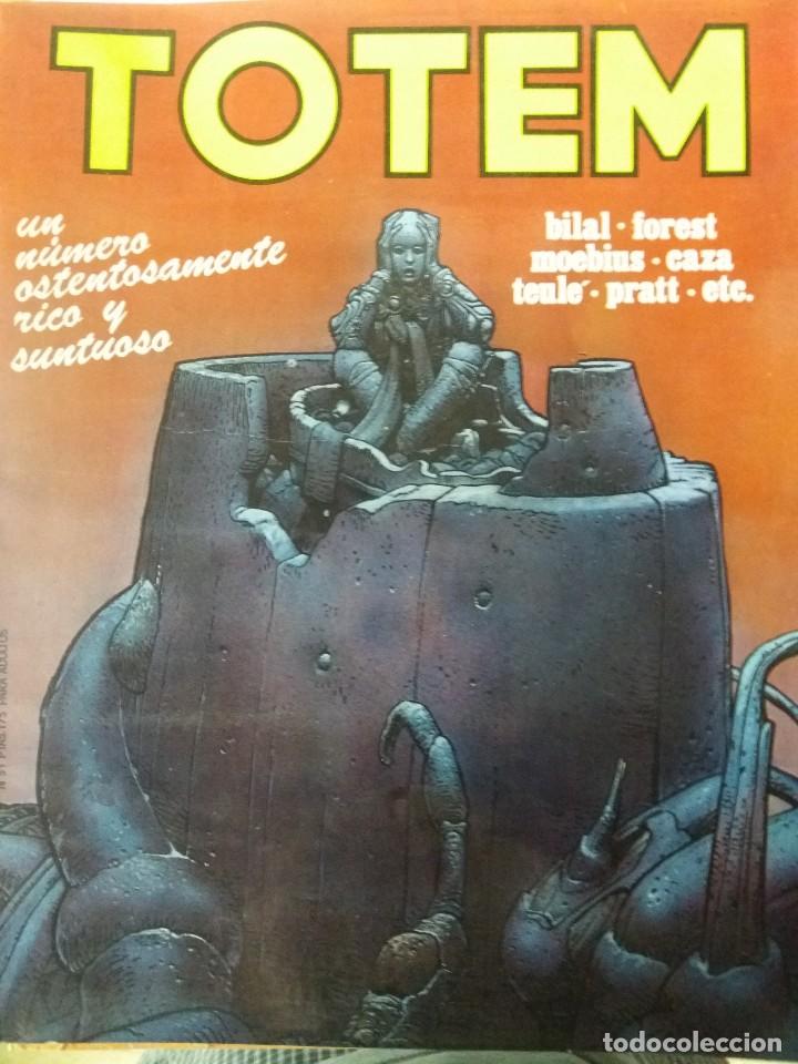 C&oacute;mics: Totem n&ordm; 31, Moebius, Bilal, Pratt, - Foto 1