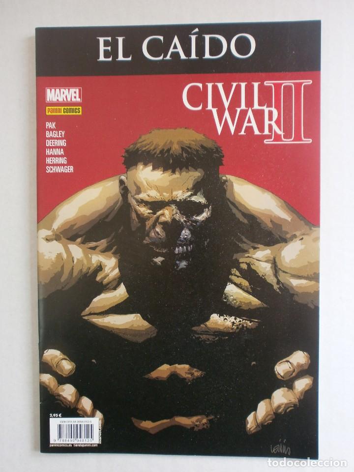 C&oacute;mics: CIVIL WAR II. EL CA&Iacute;DO - Foto 1