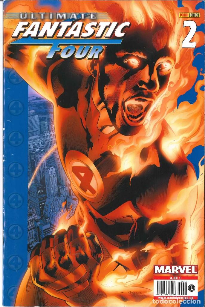 C&oacute;mics: ULTIMATE FANTASTIC FOUR VOLUMEN 1 N&Uacute;MERO 2 PANINI C&Oacute;MICS MARVEL - Foto 1