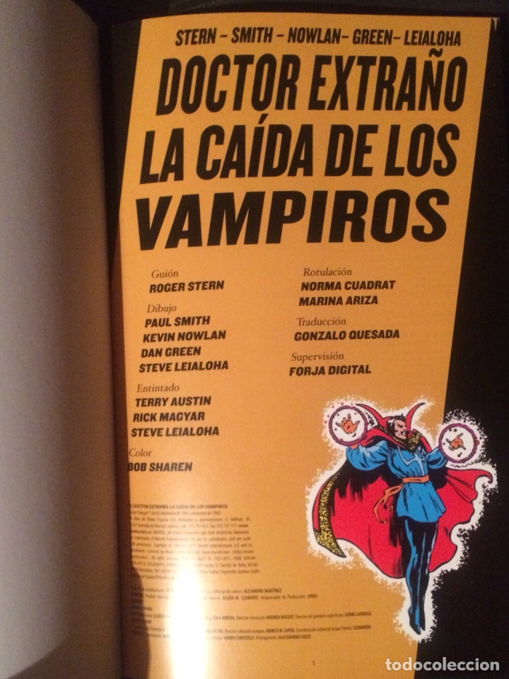 C&oacute;mics: Doctor Extra&ntilde;o - Panini Gold - La ca&iacute;da de los vampiros - Foto 2