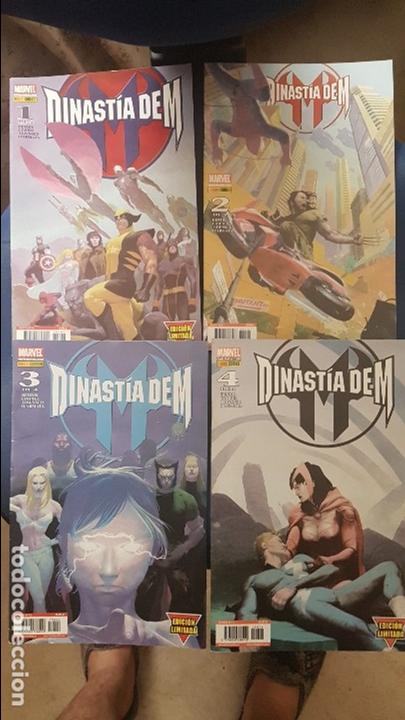C&oacute;mics: DINASTIA DE M (OBRA COMPLETA 4 N&Uacute;MEROS) - PANINI - Foto 1