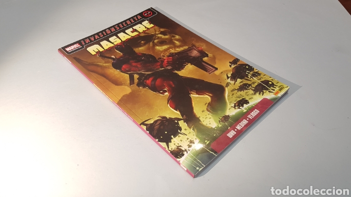 C&oacute;mics: MASACRE 1 EXCELENTE ESTADO PANINI - Foto 1