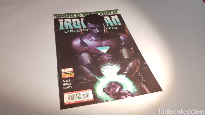 C&oacute;mics: IRON MAN 4 EXCELENTE ESTADO PANINI - Foto 1
