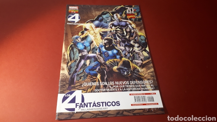 C&oacute;mics: LOS 4 FANTASTICOS 16 EXCELENTE ESTADO PANINI - Foto 1