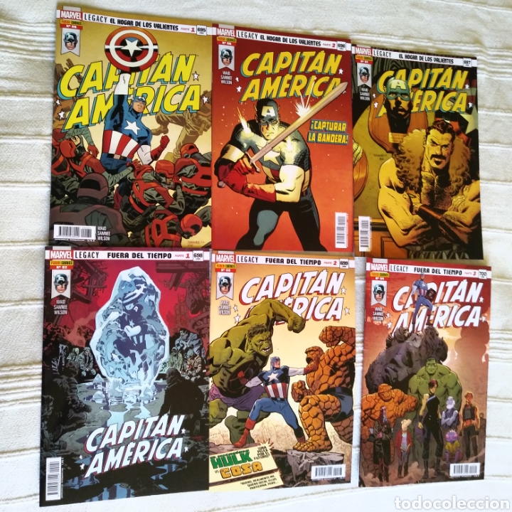 C&oacute;mics: Capitan America 89 a 94, panini comics - Foto 1