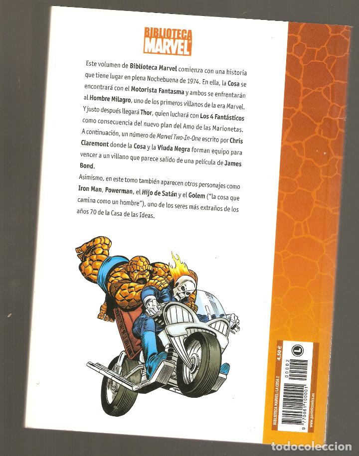 C&oacute;mics: BIBLIOTECA MARVEL LA COSA N&ordm; 2 - MARVEL TWO-IN ONE - PANINI COMIC - EXCELENTE - - Foto 2
