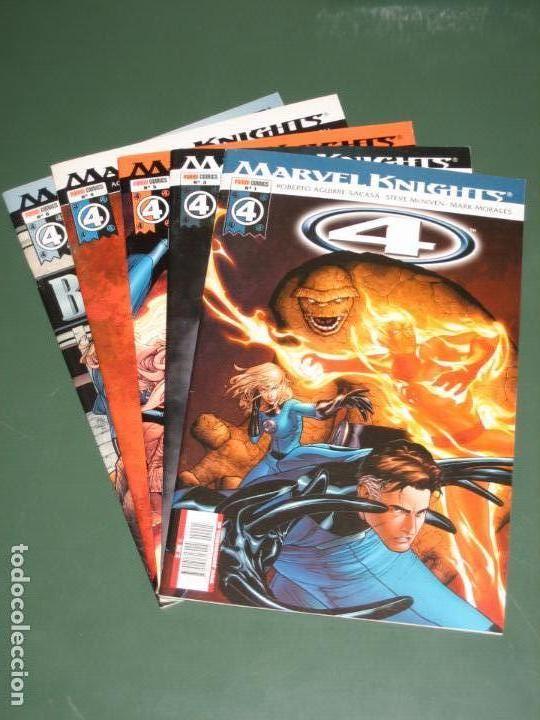 C&oacute;mics: MARVEL KNIGHTS 4 FANT&Aacute;STICOS #1,3,4,5 Y 6 (MARVEL / PANINI) - Foto 1