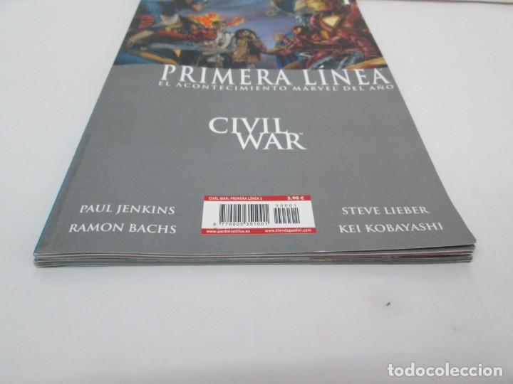 C&oacute;mics: VIVIL WAR. PRIMERA LINEA. EL ACONTECIMIENTO MARVEL DEL A&Ntilde;O. 1 Y 2. MARVEL PANINI COMICS. - Foto 4