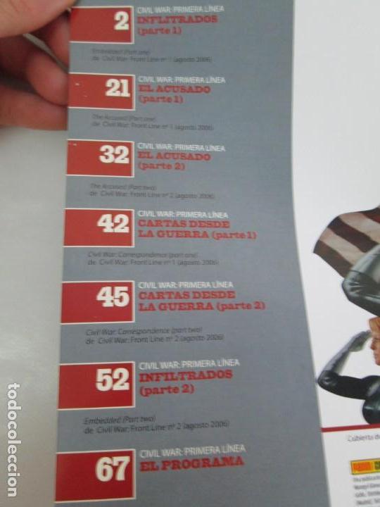 C&oacute;mics: VIVIL WAR. PRIMERA LINEA. EL ACONTECIMIENTO MARVEL DEL A&Ntilde;O. 1 Y 2. MARVEL PANINI COMICS. - Foto 7