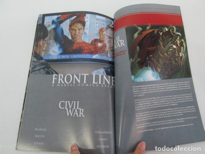 C&oacute;mics: VIVIL WAR. PRIMERA LINEA. EL ACONTECIMIENTO MARVEL DEL A&Ntilde;O. 1 Y 2. MARVEL PANINI COMICS. - Foto 11