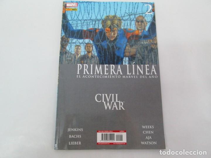 C&oacute;mics: VIVIL WAR. PRIMERA LINEA. EL ACONTECIMIENTO MARVEL DEL A&Ntilde;O. 1 Y 2. MARVEL PANINI COMICS. - Foto 14