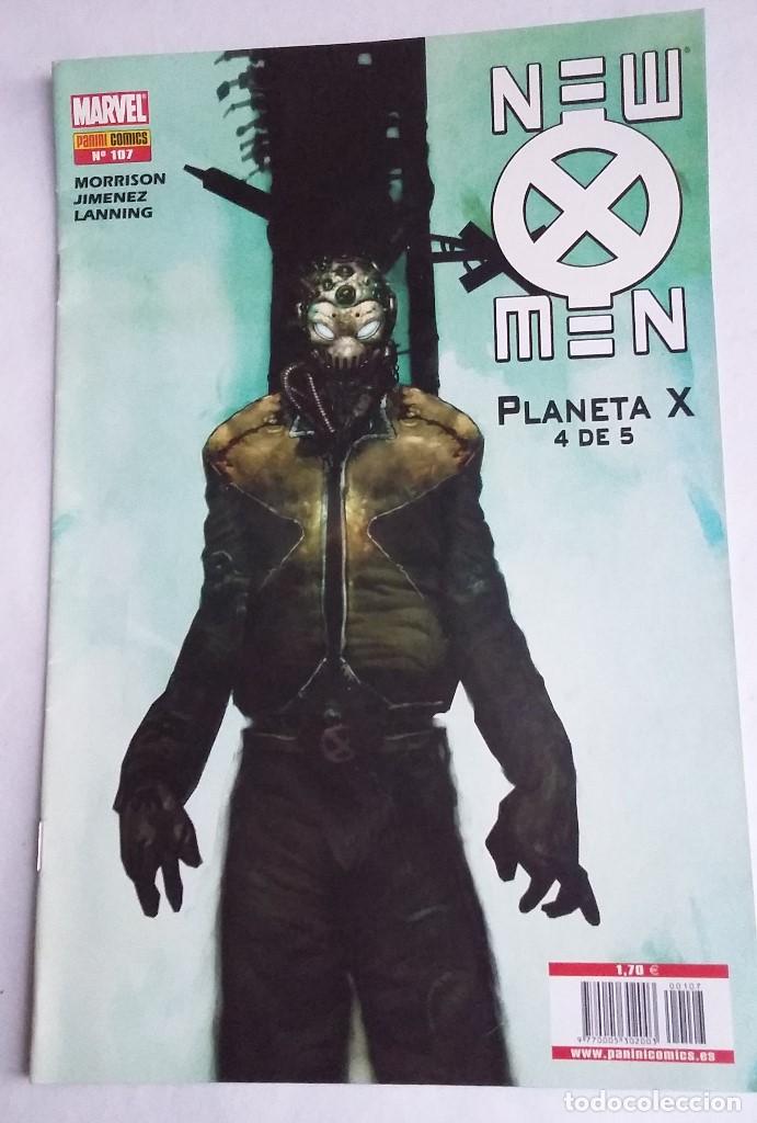 C&oacute;mics: New X Men. Planeta X. N&ordm; 107. Marvel Panini Comics. A&ntilde;o 2005 - Foto 1