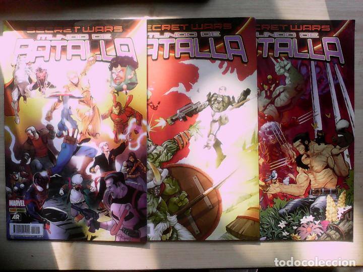 C&oacute;mics: Secret Wars. Mundo de Batalla 1 al 3 - Foto 1