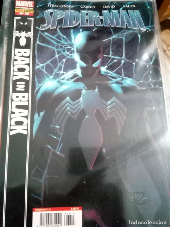 C&oacute;mics: Spiderman n&deg;15 panini black in black - Foto 1