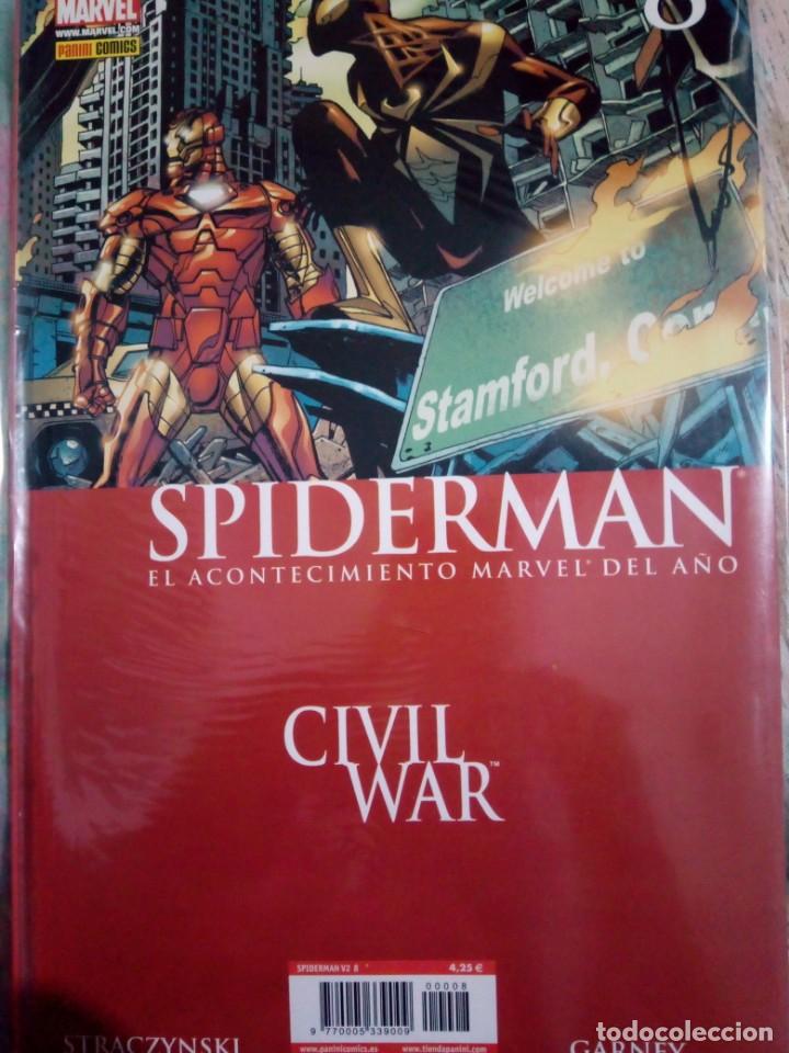 C&oacute;mics: Spiderman n&deg; 8 panini civil war - Foto 1