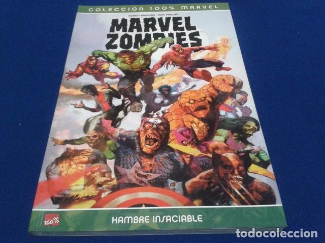 C&oacute;mics: COMIC MARVEL PANINI COLECCION 100% MARVEL ( MARVEL ZOMBIES - HAMBRE INSACIABLE ) 2006 NUEVO - Foto 1