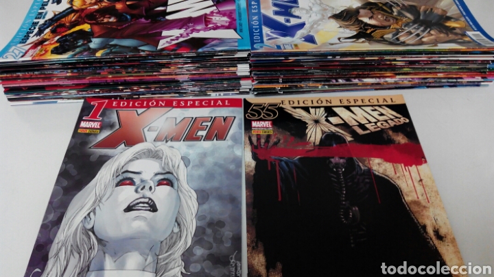 C&oacute;mics: X MEN Edici&oacute;n especial lote del 1 al 55 Impecables - Foto 1