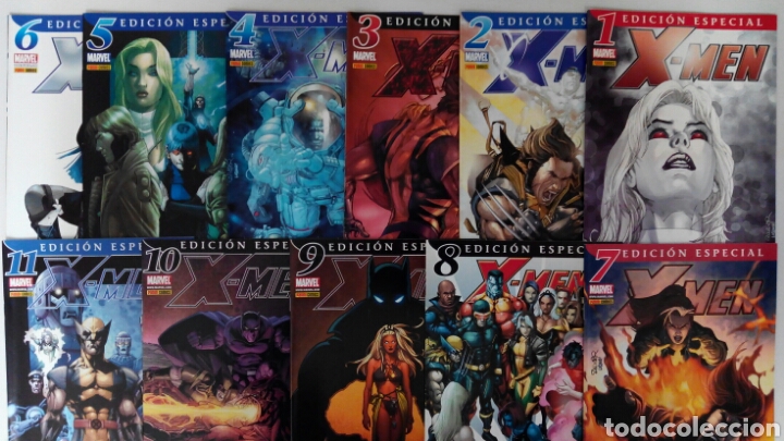 C&oacute;mics: X MEN Edici&oacute;n especial lote del 1 al 55 Impecables - Foto 2