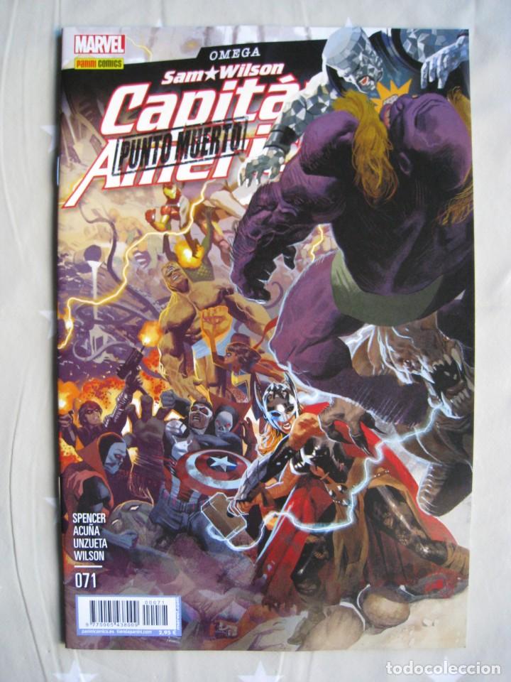 C&oacute;mics: CAPITAN AMERICA - SAM WILSON - N&ordm; 71 - MARVEL / PANINI. - Foto 1