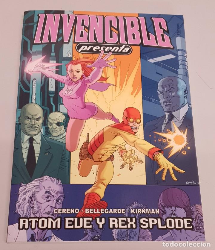 C&oacute;mics: INVENCIBLE PRESENTA N&ordm; 1 : ATOM EVE Y REX SPLODE / DOLMEN - Foto 1