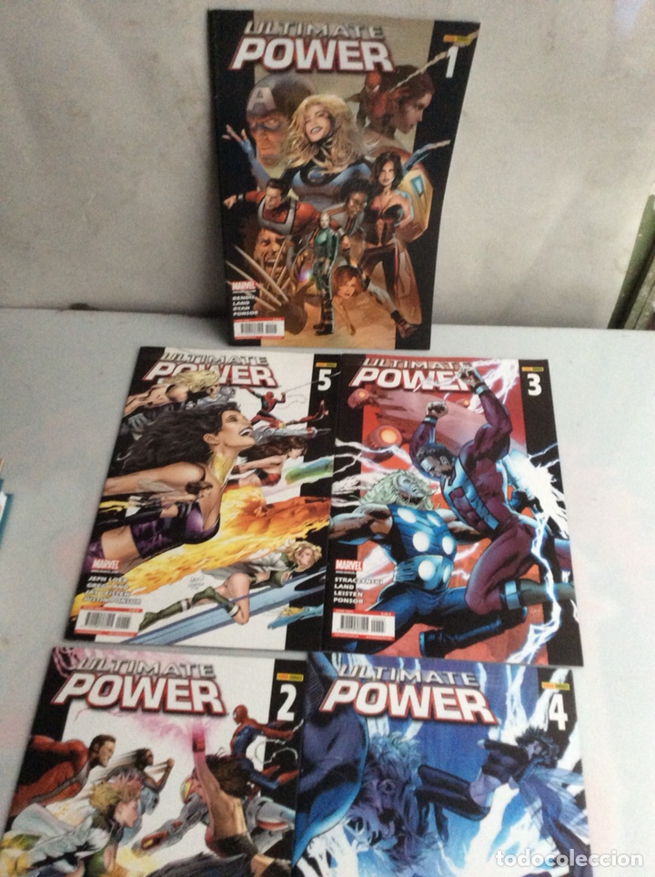 Comics : ULTIMATE POWER, COLECCION COMPLETA 5 EJEMPLARES -EDITA: PANINI