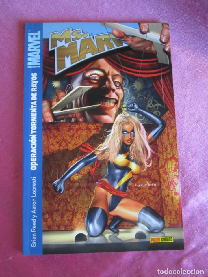 C&oacute;mics: MS MARVEL OPERACI&Oacute;N TORMENTA DE RAYOS TOMO MARVEL 4 PANINI L13 - Foto 1