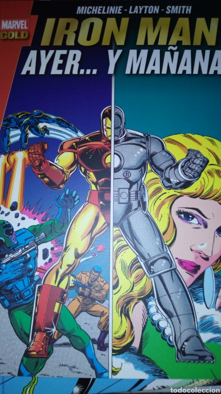 C&oacute;mics: Marvel Gold Iron Man Ayer... y ma&ntilde;ana cj00 - Foto 1