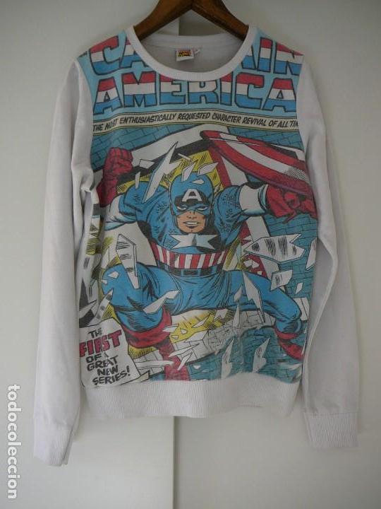 C&oacute;mics: Sudadera Capit&aacute;n Am&eacute;rica Marvel Comics - Foto 2