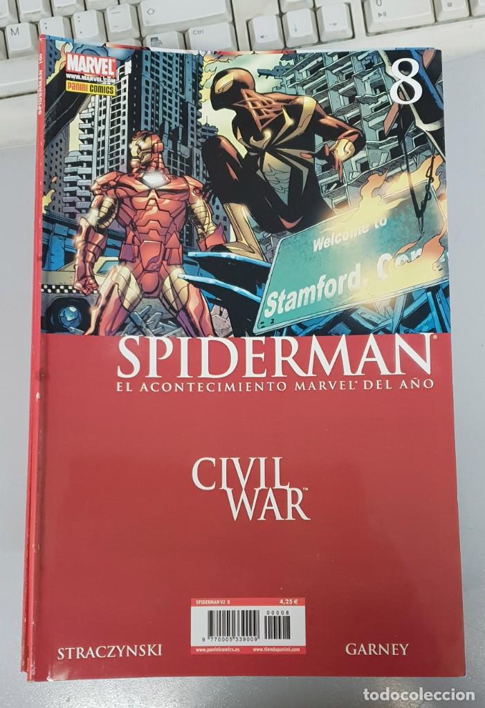C&oacute;mics: SPIDERMAN VOL 7 N&ordm; 8 - CIVIL WAR / MARVEL PANINI - Foto 1