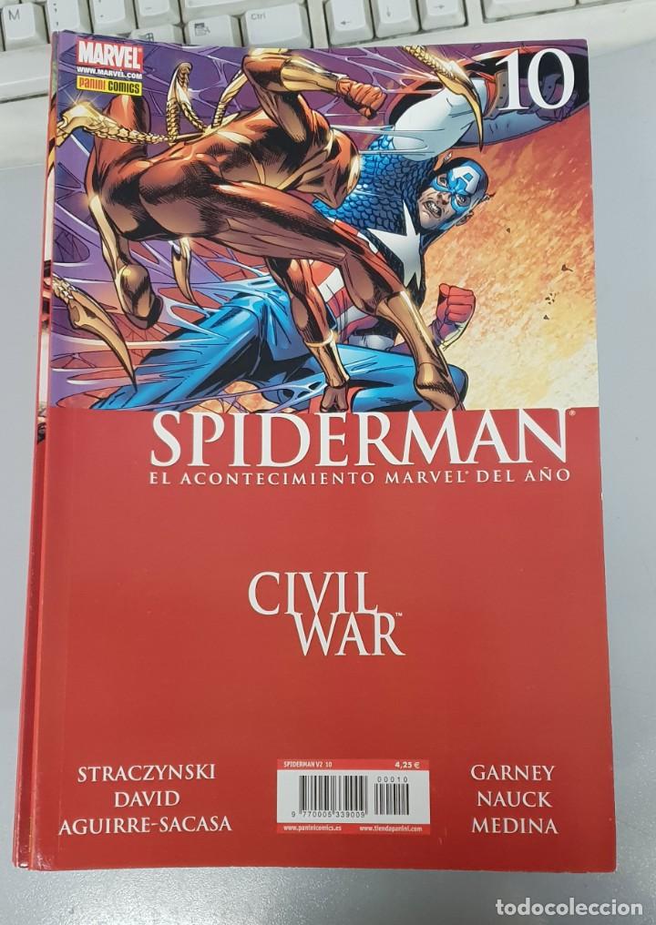 C&oacute;mics: SPIDERMAN VOL 7 N&ordm; 10 - CIVIL WAR / MARVEL PANINI - Foto 1