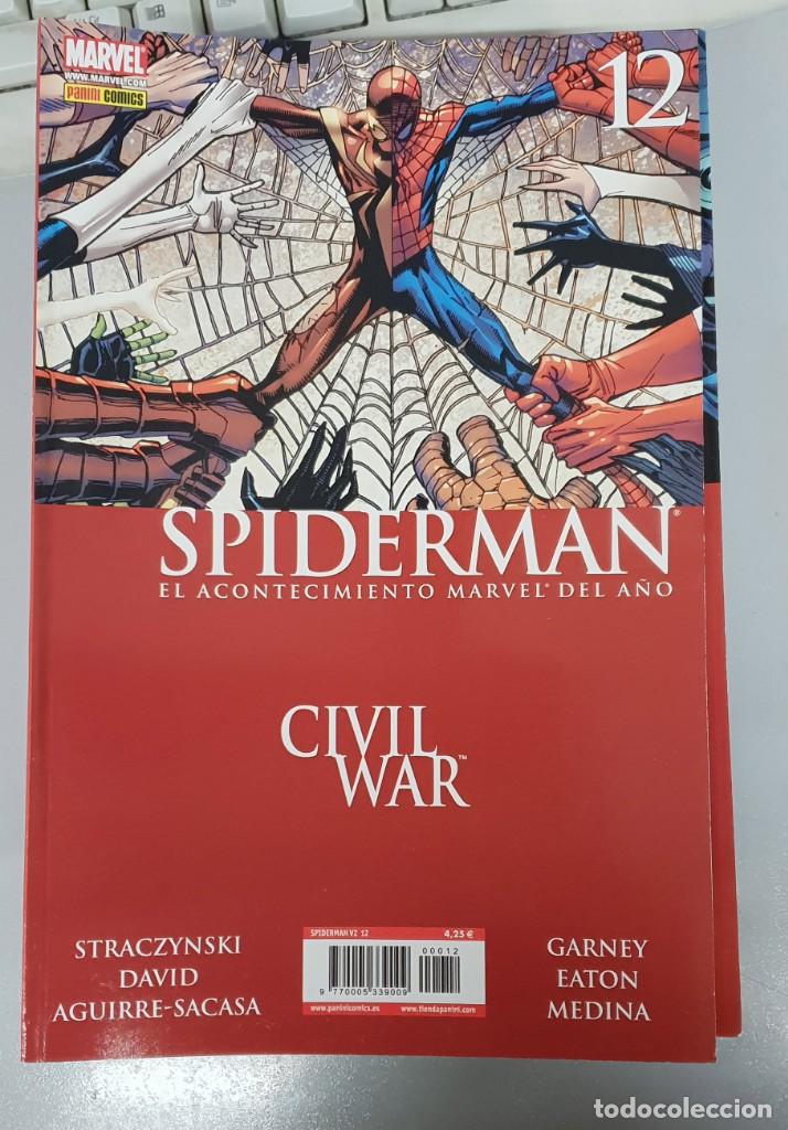 C&oacute;mics: SPIDERMAN VOL 7 N&ordm; 12 - CIVIL WAR / MARVEL PANINI - Foto 1