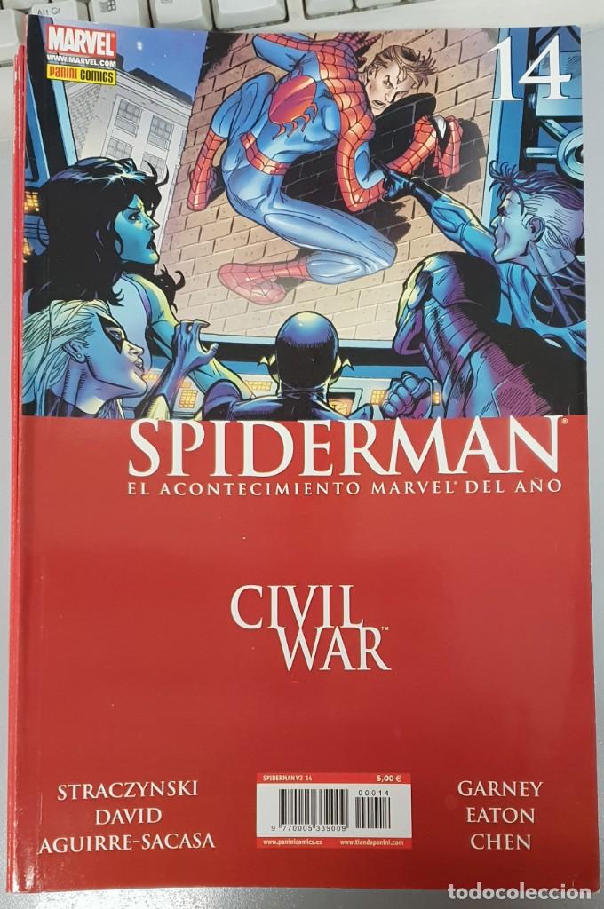 C&oacute;mics: SPIDERMAN VOL 7 N&ordm; 14 - CIVIL WAR / MARVEL PANINI - Foto 1