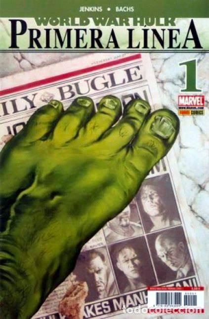 C&oacute;mics: HULK WORLD WAR 1&ordm; LINEA --- #1 DE 5 --- PANINI 2008 --- CAJ05 - Foto 1