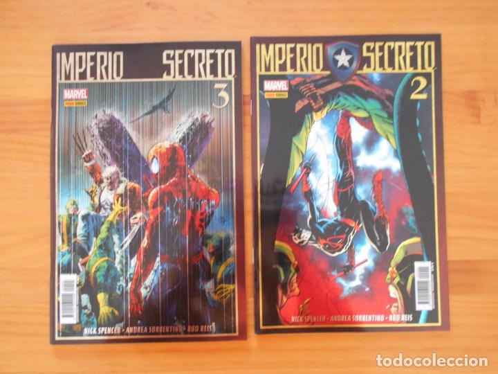 C&oacute;mics: IMPERIO SECRETO N&ordm; 0 A 3 - 4 NUMEROS - MARVEL - PANINI (EY) - Foto 3